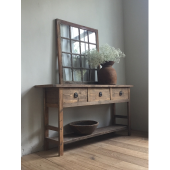 Sidetable model 4 met 3 lades